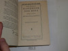 1923 Boy Scout Handbook, Second Edition (28th prtg), Every Boy's Library Edition, Type Two Binding, some wear