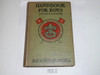 1914 Boy Scout Handbook, Second Edition, Every Boy's Library Edition, Type Two Binding, Mint condition