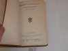1924 Handbook For Scoutmasters, Second Edition, Seventh Printing, Near MINT Condition, Maroon color cover