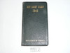 1944 Boy Scout Diary, Rare LEATHERBOUND, Gilt Edges