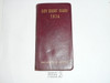 1934 Boy Scout Diary, Rare LEATHERBOUND, Gilt Edges