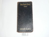 1921 Boy Scout Diary, Rare LEATHERBOUND, Gilt Edges