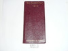 1919 Boy Scout Diary, Rare LEATHERBOUND, Gilt Edges