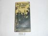 1922 Boy Scout Diary, lt wear