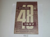 1957 Boy Scouts of America Annual Report to Congress