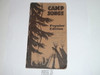 1938 Camp Songs, Boy Scouts, tan cover