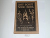 1920's Boy Scout Songbook, 122 pages, no printed date