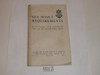 1941 Sea Scout Requirements, 11-41 printing