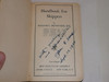 1934 Handbook for Skippers, Sea Scout, First Edition, Personally presented by James West to William Menninger (Author) with letter and personal inscription, the first copy of the book distributed