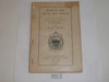 1914 Manual for Naval Boy Scouts, United States Boy Scouts Proof Manual, EXTREMELY RARE!