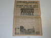 1937 National Jamboree "Jamboree Journal" Newspaper for July 1 (Thursday)