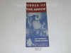 Order of the Arrow Brochure, 1967, 9-67 Printing