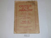 Ordeal Ceremony Manual, Order of the Arrow, 1936 Printing, well used and cover separated