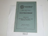 1922 Homestudy Course in Scoutmastership, Columbia University & BSA Department of Education, Assignment #9 Pamphlet, Physical Welfare and Special Events, MINT Condition