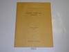 1929 World Jamboree BSA Preliminary Training Camp Instructions