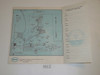 1960 National Jamboree Map With Places to Write Who You Met at the Jamboree