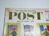 1960 Saturday Evening Post with Scouts of the World Cover and Article, July 23