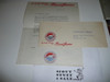 1953 Jamboree Stationary and Envelope