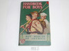1945 Boy Scout Handbook, Fourth Edition, Thirty-eighth Printing, Norman Rockwell Cover, MINT condition