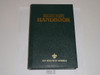 1990 Boy Scout Handbook, Tenth Edition, First Printing, RARE Leatherbound Presidential Printing #2497/3000, MINT condition