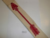 1950's Embroidered On Twill Ordeal Order of the Arrow Sash, Heavy Twill and Edge Embroidery, Best Quality, Very Good Used Condition, 27"