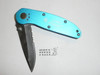 Camp Whitsett Buck Knife, New in Box, Blue