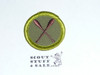 Canoeing - Type F - Rolled Edge Twill Merit Badge (1961-1968)