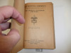 1925 Boy Scout Handbook, Second Edition, Thirty-second Printing, Canvas Hardbound (VERY RARE), near MINT