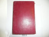 1916 Boy Scout Handbook, Second Edition, Fourteenth Printing, Red Leather binding, some cover and spine wear