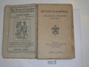 1912 Boy Scout Handbook, First Edition, Third Printing (RARE), worn but complete copy