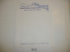 1975 Great Western Council Blank Stationary, white