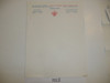 1972 Earliest Great Western Council Blank Stationary (West Los Angeles County Council)