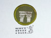 Architecture - Type F - Rolled Edge Twill Merit Badge (1961-1968)