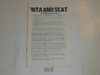 WTA and SCAT Newsletter, 1985 February, Vol 13 #1, Merger of WTA and SCAT