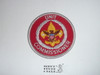 Neighborhood Commissioner / Unit Commissioner Patch (NC11), 1973-?, Lt red twill and tan eagle