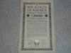 1941 Council Charter Certificate, Delta Council, Original James E West Signature, 15 year Veteran