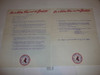 1957 National Jamboree Letter to contingent members from Leader