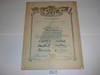 1929 World Jamboree USA Contingent Member Recognition Certificate, blank