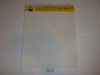 Los Angeles Area Council Stationary, 1960 for Jamboree