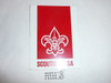 1970's Boy Scout Emblem Sticker, Scouting USA