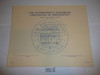 1986 Law Enforcement Exploring Proficiency Certificate, blank