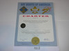 1972 Boy Scout Troop Charter, January, 25 year Veteran Troop