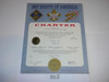 1971 Boy Scout Troop Charter, February, 50 year Veteran Troop