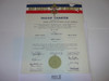 1967 Boy Scout Troop Charter, May, Lawndale CA