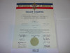 1966 Boy Scout Troop Charter, June