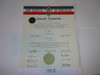 1966 Boy Scout Troop Charter, May, 25 year Veteran Troop