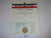 1964 Boy Scout Troop Charter, October