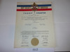 1963 Boy Scout Troop Charter, May, CA