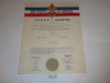 1960 Boy Scout Troop Charter, May