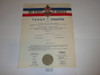 1958 Boy Scout Troop Charter, November